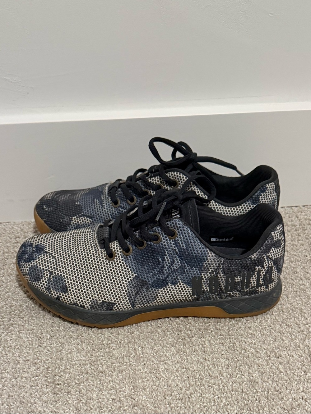 NOBULL Women’s Trainer Shoe Blue Floral